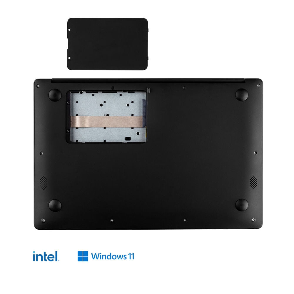 Encontraproduto.com.br - Notebook, Windows 11 Home, Intel Celeron, 4GB RAM 120GB SSD + Tecla Netflix, Tela 14,1 Pol. HD Preto - UB230OUT [Remanufaturado com garantia]