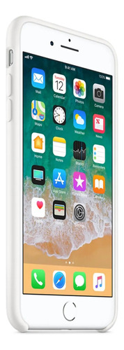 Encontraproduto.com.br - Capa para iPhone 8 Plus / 7 Plus Apple, Silicone Branco - MQGX2ZM/A