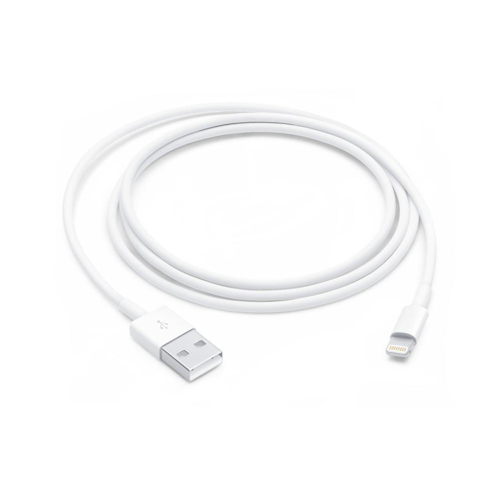 Encontraproduto.com.br - Cabo de Lightning para USB com 1m de Comprimento Branco Apple - MXLY2AM/A