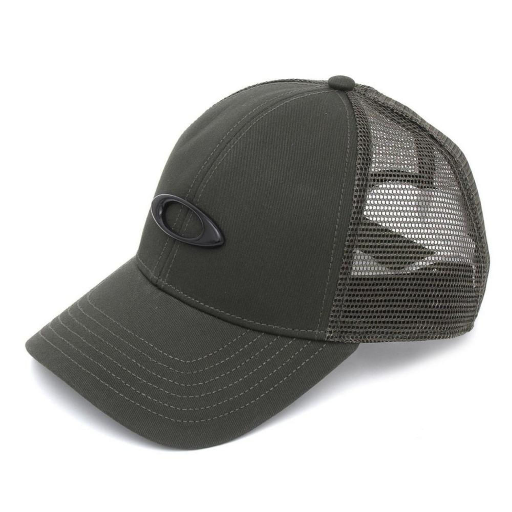Boné Oakley Trucker Ellipse Verde Escuro