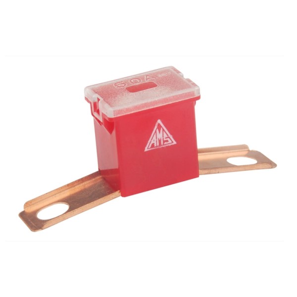 Encontraproduto.com.br - Fusivel Mega Macho Lateral Vermelho 50A