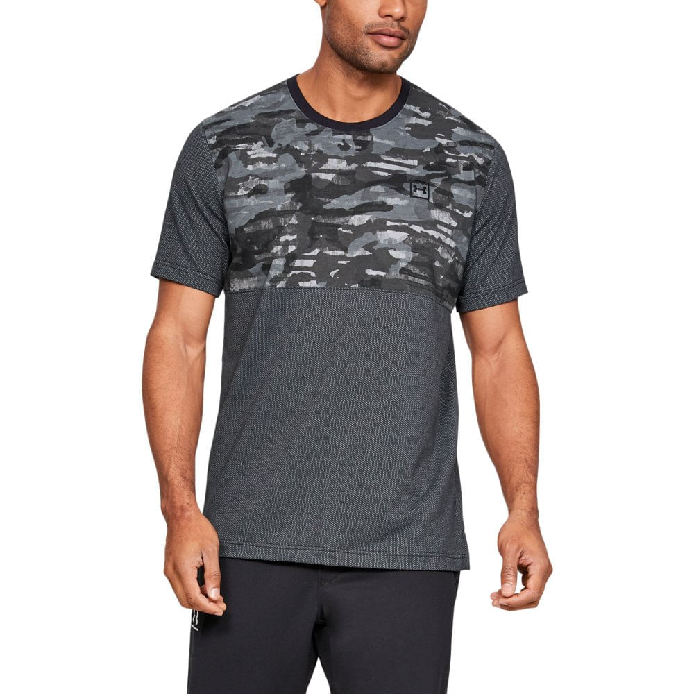 Camiseta de Treino Masculina Under Armour Cotton Mesh