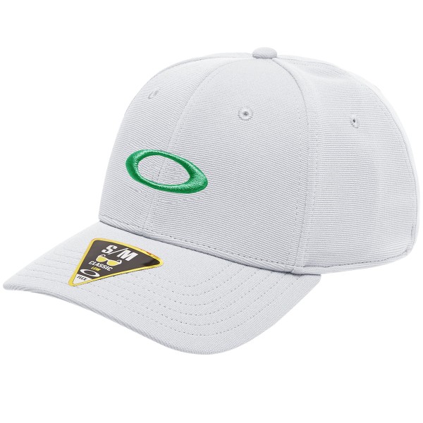 Boné Oakley Tincan Remix Branco com Logo Verde