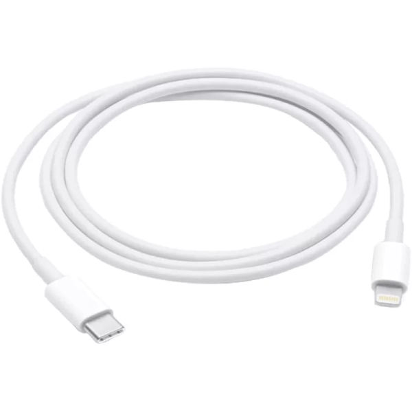 Encontraproduto.com.br - Cabo USB-C Lightning para iPhone, iPad ou iPod, Apple, Original, 1m, Branco MM0A3AM/A