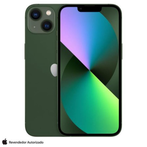 Encontraproduto.com.br - iPhone 13 Apple (128GB) Verde, Tela de 6,1