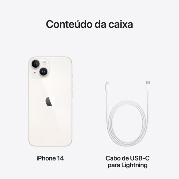 Encontraproduto.com.br - Apple iPhone 14 128GB Estelar