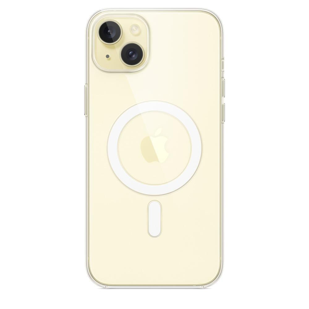 Encontraproduto.com.br - Capa com MagSafe para iPhone 15 Plus, Apple, Transparente