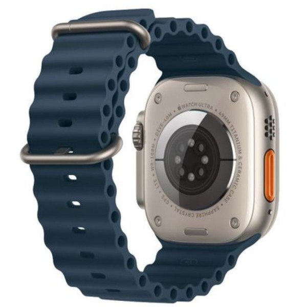 Encontraproduto.com.br - Apple Watch Ultra 2 (GPS + Cellular) 49 mm Caixa de Titânio com Pulseira Oceano Azul
