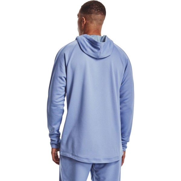 Encontraproduto.com.br - Moletom de Basquete Masculino Baseline P/O HOODY Under Armour Azul e Branco