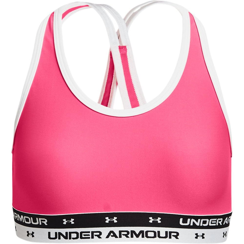 Top de Treino Infantil Feminino Under Armour Crossback Solid