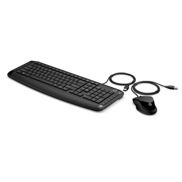 Encontraproduto.com.br - Kit Teclado e Mouse USB PAVILION 200 Preto HP