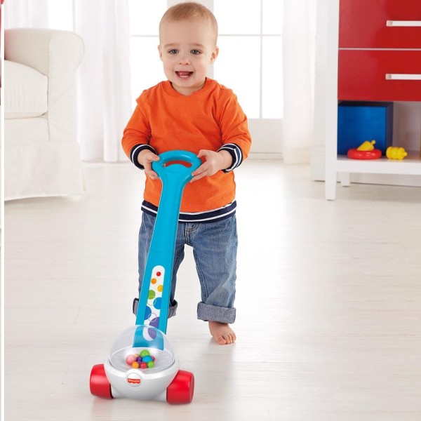 Encontraproduto.com.br - Brinquedo Infantil Empurra Bolinhas Coloridas - Mattel HBT55