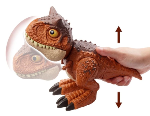Encontraproduto.com.br - Dinossauro Jurassic World Bebê Carnotaurus - Mattel