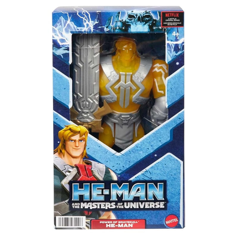 Encontraproduto.com.br - Boneco Articulado - Masters Of The Universe - Power Of Brayskull - He Man - Mattel
