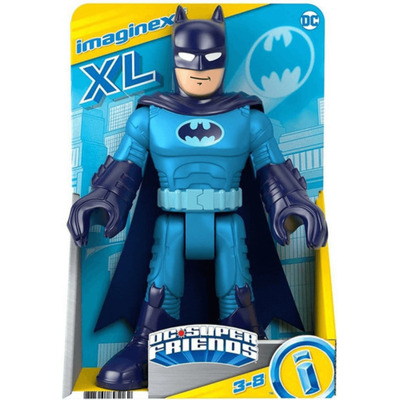 Encontraproduto.com.br - Boneco Batman Azul Articulado Imaginext 25cm 3+hfd50/gpt41fp