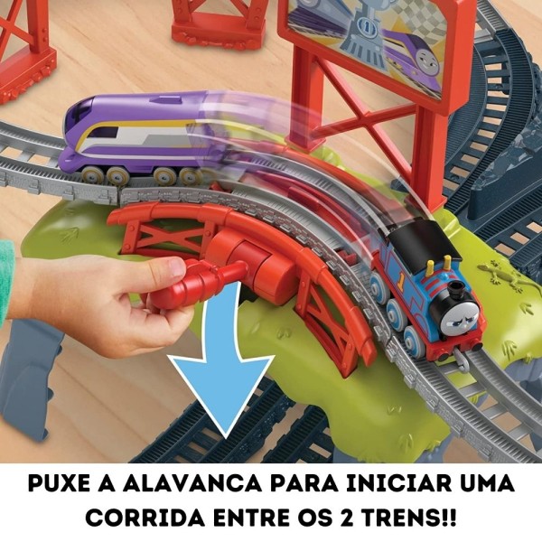 Encontraproduto.com.br - Thomas e Seus Amigos Corrida Pela Taça Sodor - Mattel