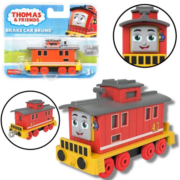 Encontraproduto.com.br - Thomas e Seus Amigos Mattel Trem Metalizado Fisher Price HFX89 Sortido