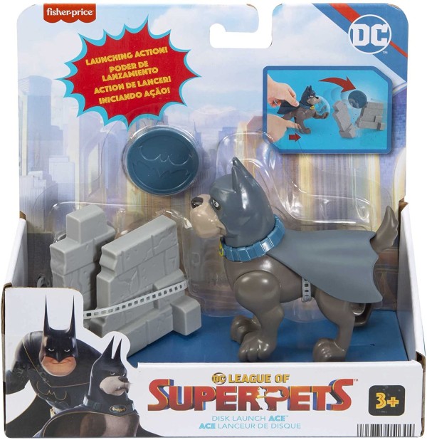 Encontraproduto.com.br - Figura DC Super Pets Krypto o Super-Cão Soco de Heroi Mattel