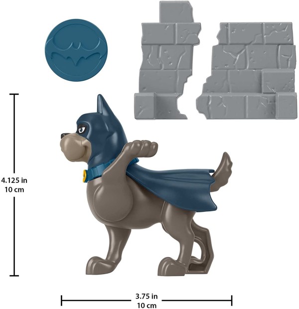 Encontraproduto.com.br - Figura DC Super Pets Krypto o Super-Cão Soco de Heroi Mattel