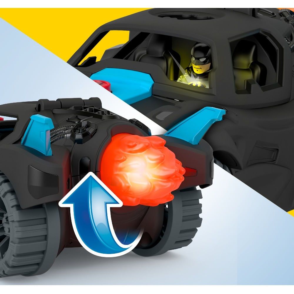 Encontraproduto.com.br - Imaginext DC Super Friends Batmóvel com Mini Batman - Mattel