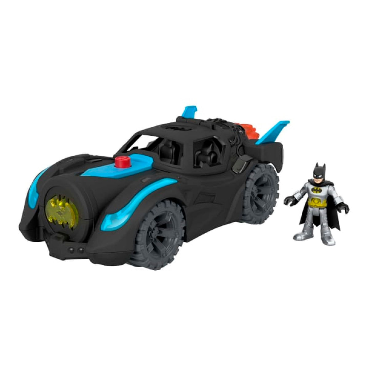 Encontraproduto.com.br - Imaginext DC Super Friends Batmóvel com Mini Batman - Mattel