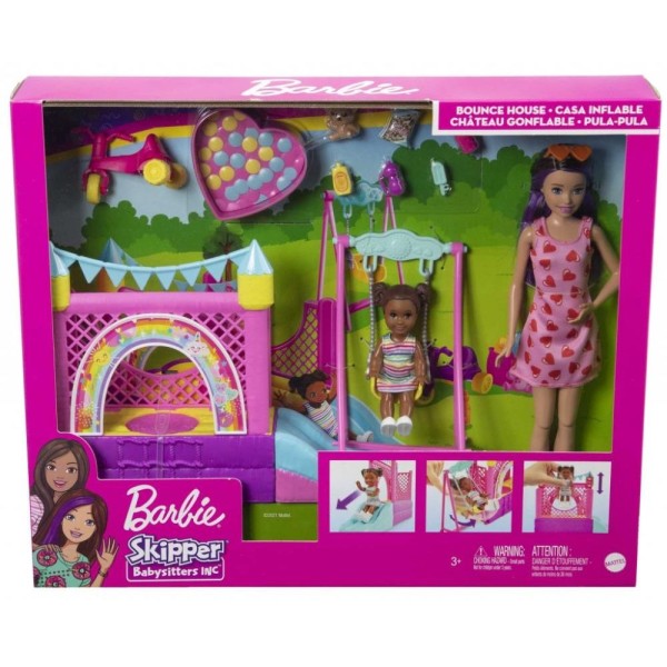 Encontraproduto.com.br - Boneca Barbie Skipper - Parquinho de Diversoes - Babysitters MATTEL