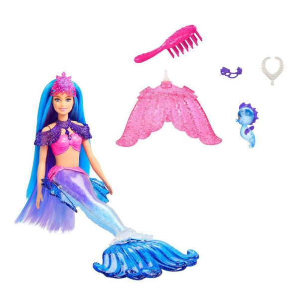 Encontraproduto.com.br - Boneca - Barbie Sereia - Mermaid Power Malibu (HHG52) MATTEL