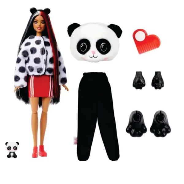 Encontraproduto.com.br - Boneca Barbie Color Reveal Panda + Barbie Morena HHG22 - Mattel HHG18