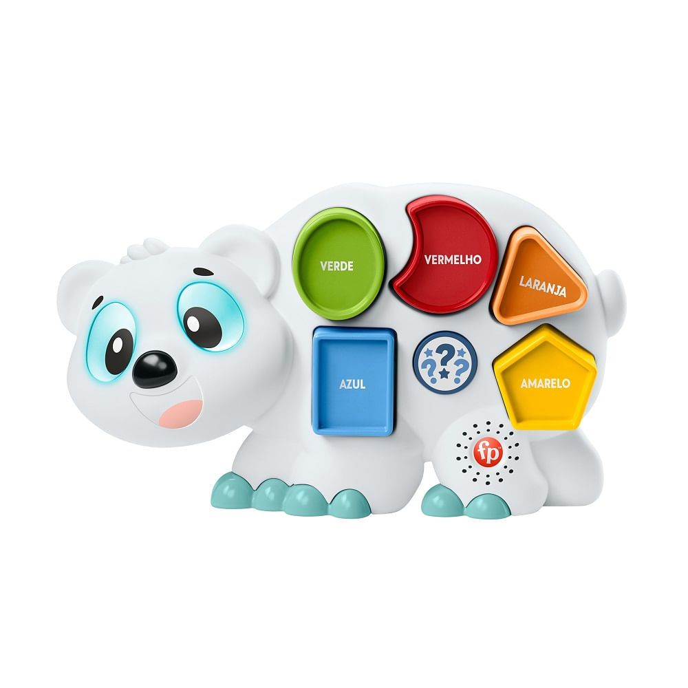 Fisher-Price Linkimals Urso Polar Coloridas - Mattel