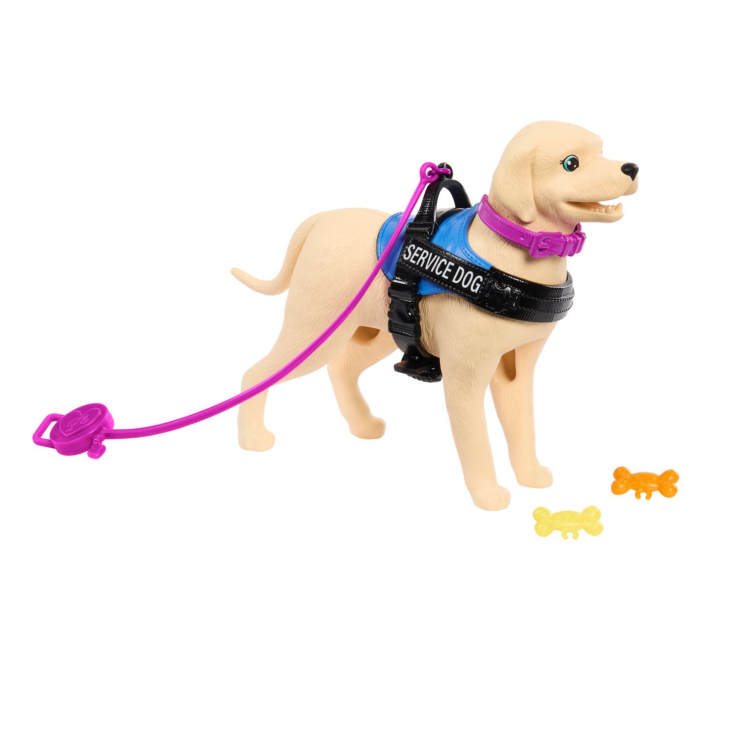 Encontraproduto.com.br - Boneca Barbie - Cadeira de Rodas com Cao de Servico MATTEL