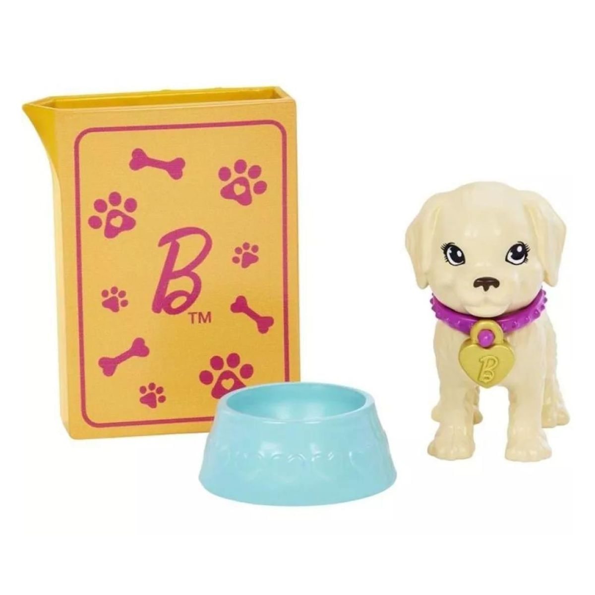 Encontraproduto.com.br - Boneca Barbie Mattel Conjunto Adota um Cachorrinho - Morena