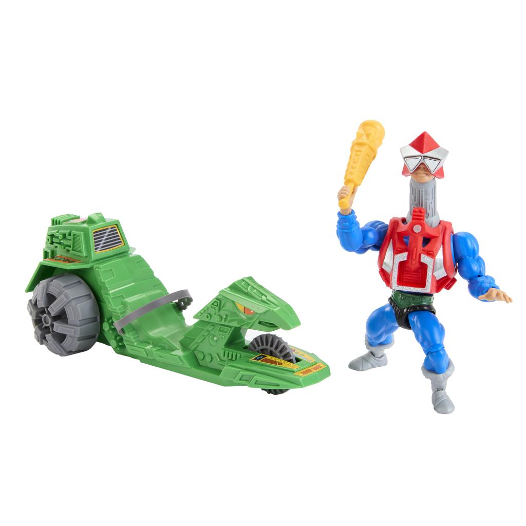 Encontraproduto.com.br - Conjunto de Figura e Veículo - Masters Of The Universe - Mekaneck e Ground Ripper - Mattel