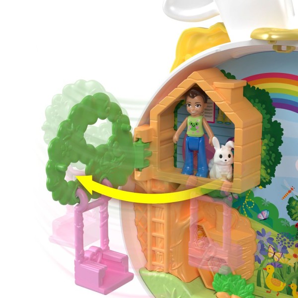 Encontraproduto.com.br - Conjunto - Polly Pocket Chuva Coelho MATTEL