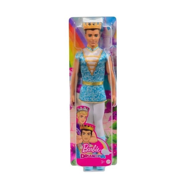 Encontraproduto.com.br - Boneco Ken Barbie Dreamtopia Príncipe Moreno - Mattel