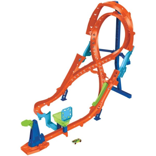 Encontraproduto.com.br - Pista - Hot Wheels - Action Circuito Vertical 8 - HMB15 MATTEL