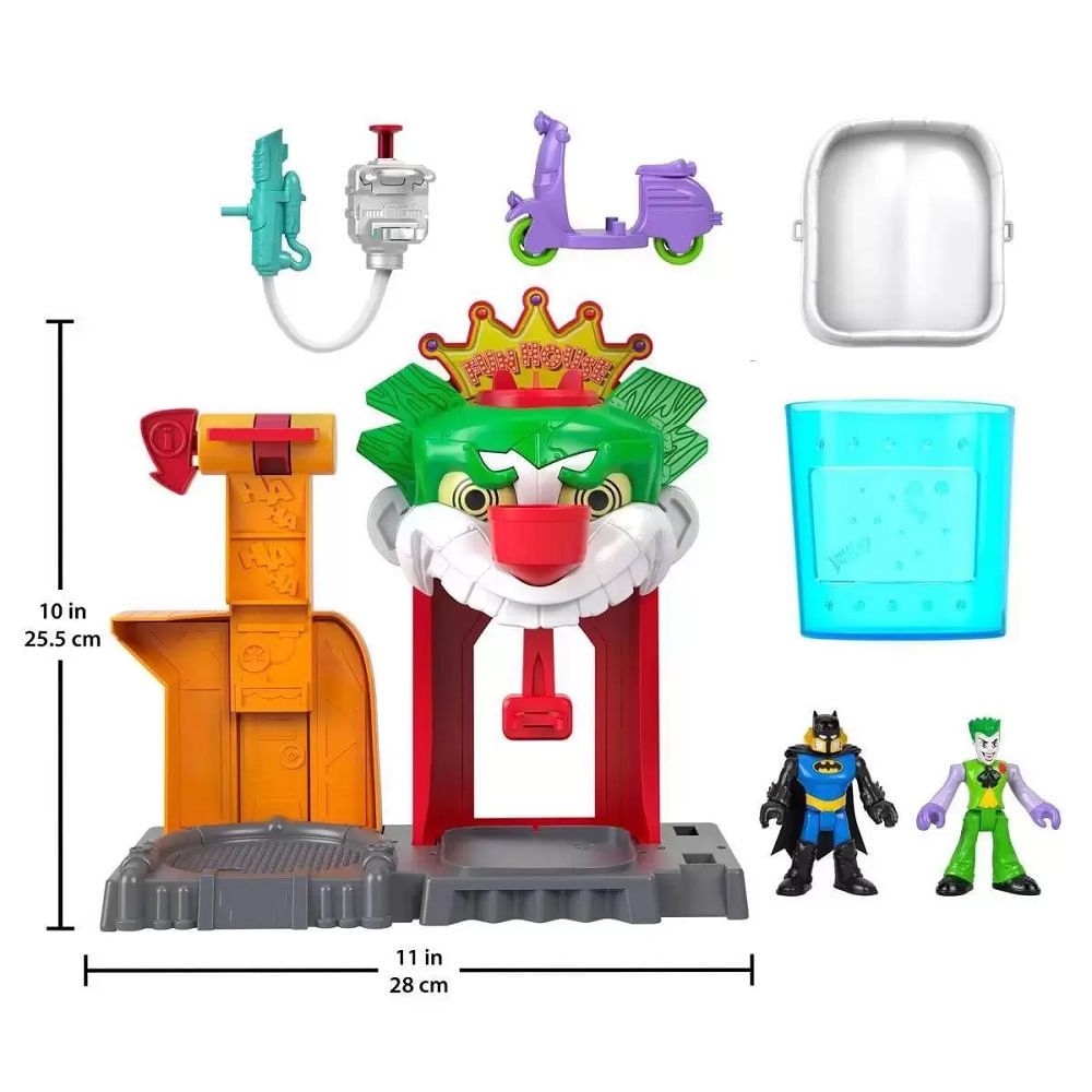 Encontraproduto.com.br - PlaySet De Batalha - Batman e Coringa Imaginext - HMX55 MATTEL