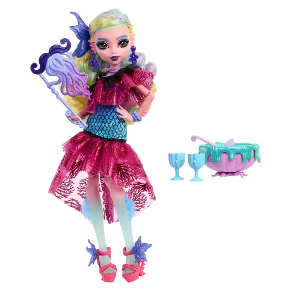 Encontraproduto.com.br - Boneca - Monster High - Danca Dos Monstros - Lagoona Blue MATTEL