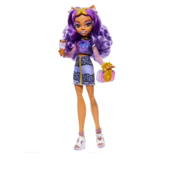 Encontraproduto.com.br - Boneca Articulada - Monster High - Skulltimate Secrets - Fear Idescent - Clawdeen Wolf MATTEL