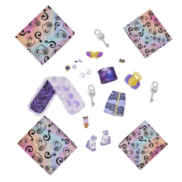 Encontraproduto.com.br - Boneca Articulada - Monster High - Skulltimate Secrets - Fear Idescent - Clawdeen Wolf MATTEL