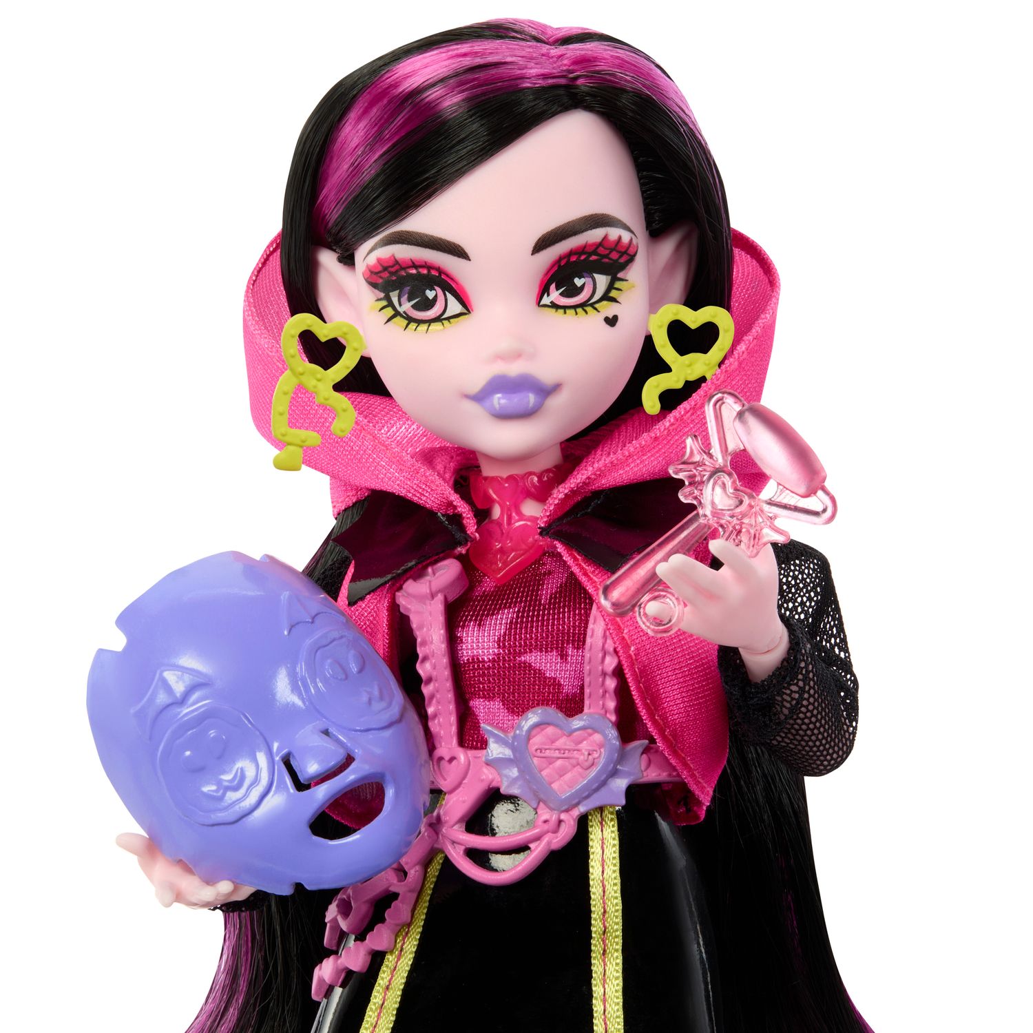 Encontraproduto.com.br - Boneca - Draculaura Monster High - Skulltimates Secrets Neon MATTEL