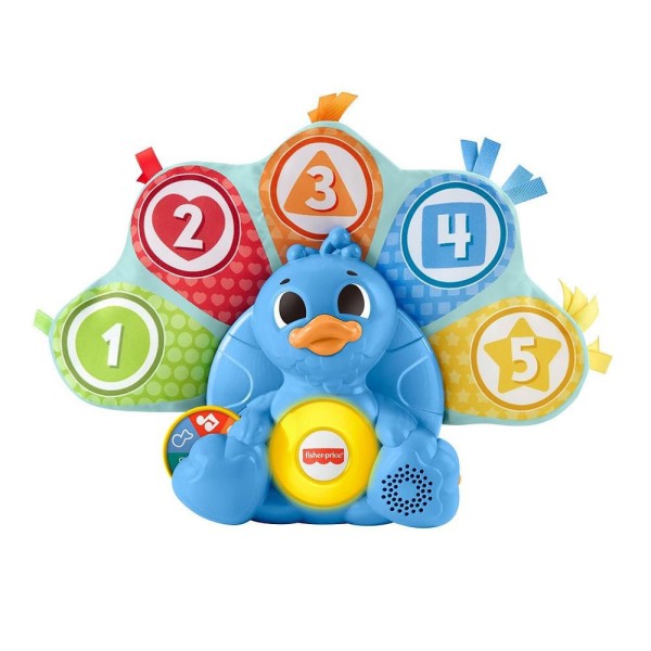Encontraproduto.com.br - Brinquedo Pavão Penas Coloridas Luz/Som Fisher-Price Mattel