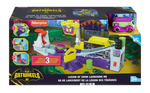 Pista - Legion of Zoom - Fisher-Price - Batwheels DC MATTEL