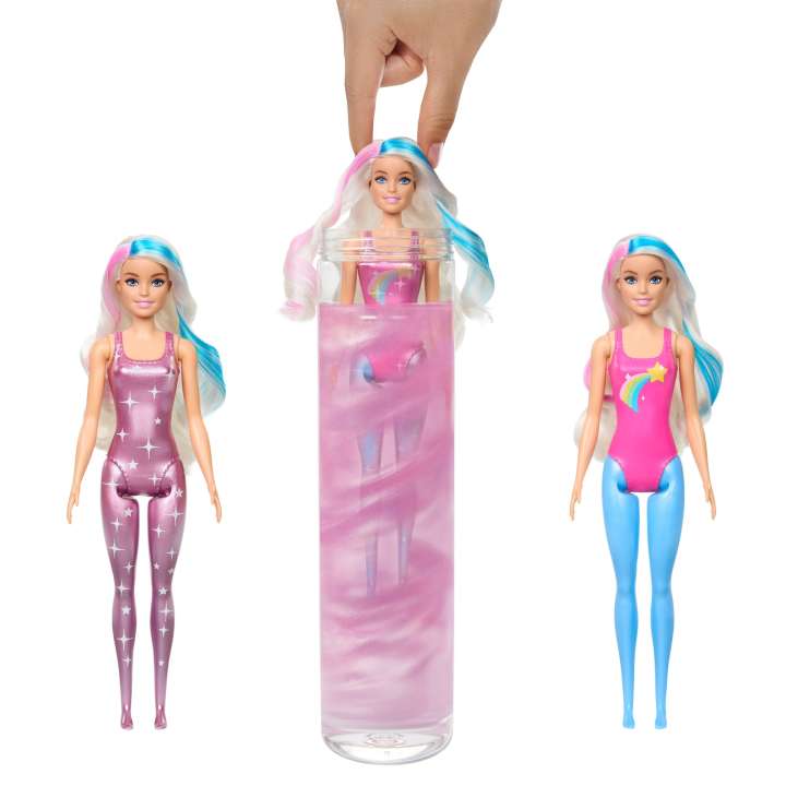 Encontraproduto.com.br - Boneca - Barbie Color Reveal - Galaxia Arco-Iris MATTEL