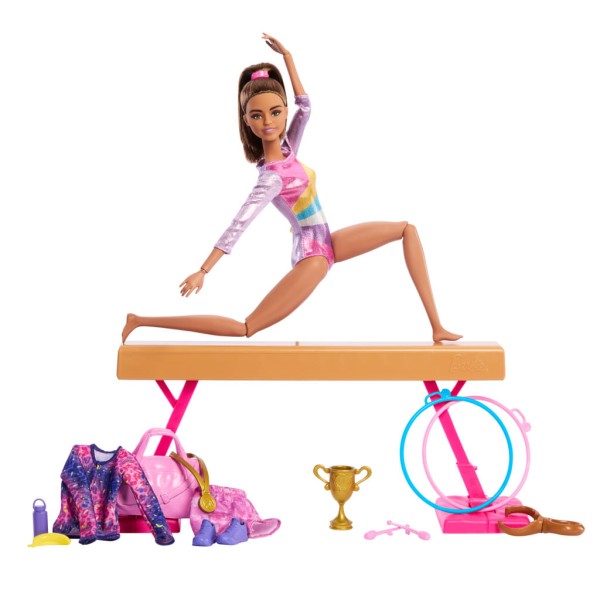 Encontraproduto.com.br - Barbie I Can Be Ginasta Morena - Mattel