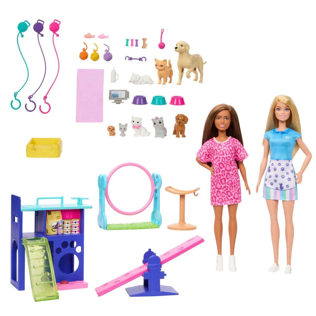Encontraproduto.com.br - Conjunto de Bonecas - Barbie - Creche Para Animais de Estimacao MATTEL