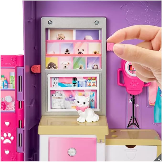 Encontraproduto.com.br - Conjunto de Bonecas - Barbie - Creche Para Animais de Estimacao MATTEL