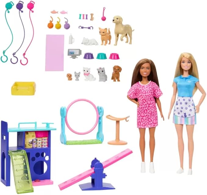 Encontraproduto.com.br - Conjunto de Bonecas - Barbie - Creche Para Animais de Estimacao MATTEL