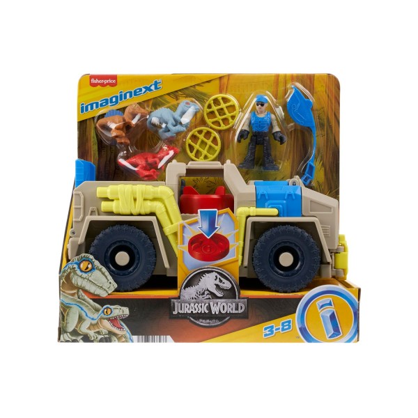 Encontraproduto.com.br - Imaginext Jurassic World Veículo Rastreadora - Mattel