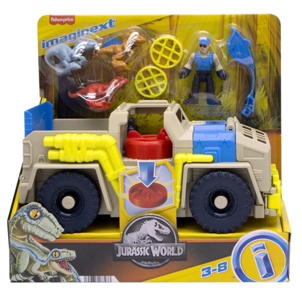 Encontraproduto.com.br - Imaginext Jurassic World Veículo Rastreadora - Mattel