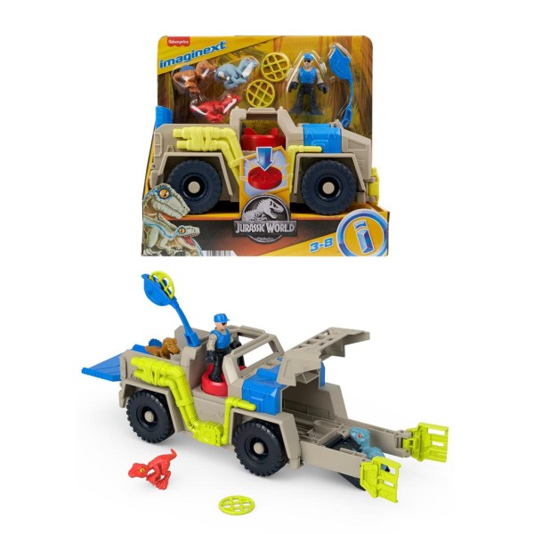 Encontraproduto.com.br - Imaginext Jurassic World Veículo Rastreadora - Mattel